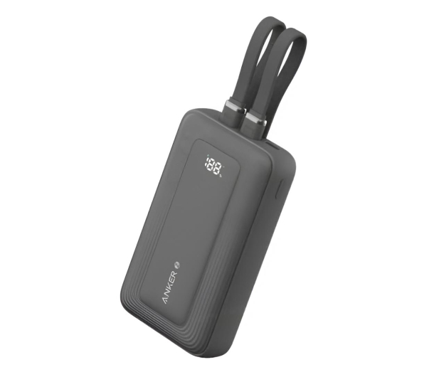 Anker Power Bank 10000mAh 30W z wbudowanym kablem USB-C/Lightning - 1277577 - zdjęcie